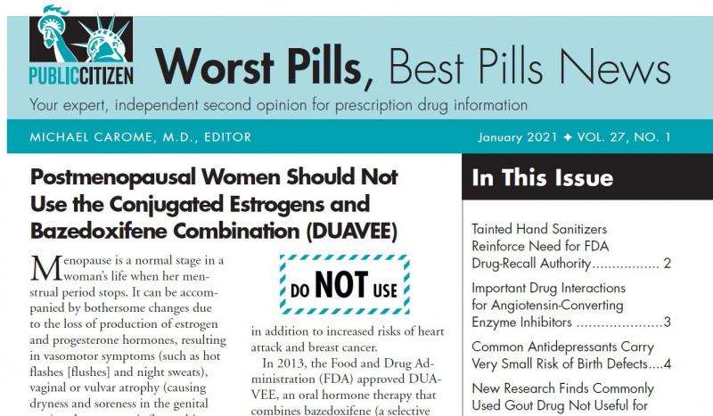 Worst Pills in the News